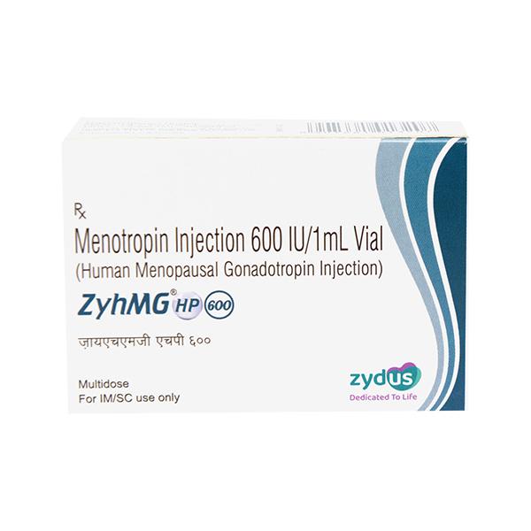 ZYHMG HP 600 Injection 1's - Hormonal Therapy-Tro