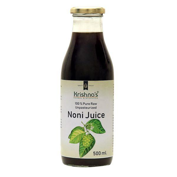 Krishna's Herbal & Ayurveda Raw Noni Juice 500 ml - Ayurvedic Juices