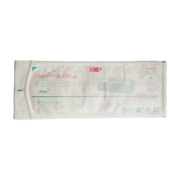 Netmeds | Velfix - Easy + Pad Non Woven Dressing with Non Adherent Pad (5510E) (10 cm x 30 cm) 1's