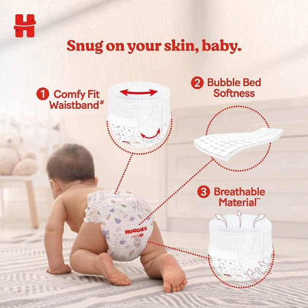 Huggies Complete Comfort Wonder Diaper Pants (L) 42's - Diapers & Wipes