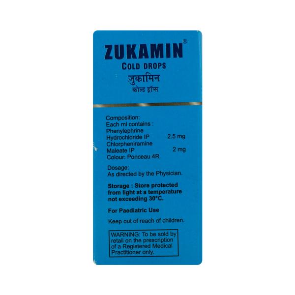 Zukamin Cold Drops 15ml - Cough And Cold-Cou