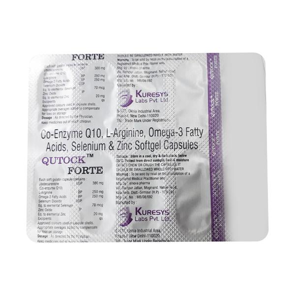 QUTOCK FORTE Capsule 10's - Supplements-Sup