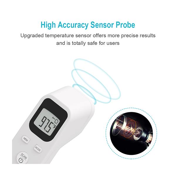 Landwind Health Non-Contact Digital Infrared Thermometer (LW FT118) - White - Health Monitors And Equipment