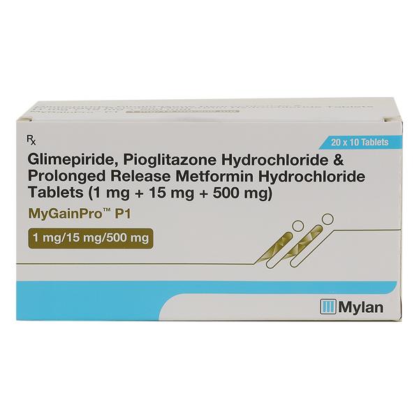 MYGAIN PRO P 1 Tablet 10's - Diabetes-Ant