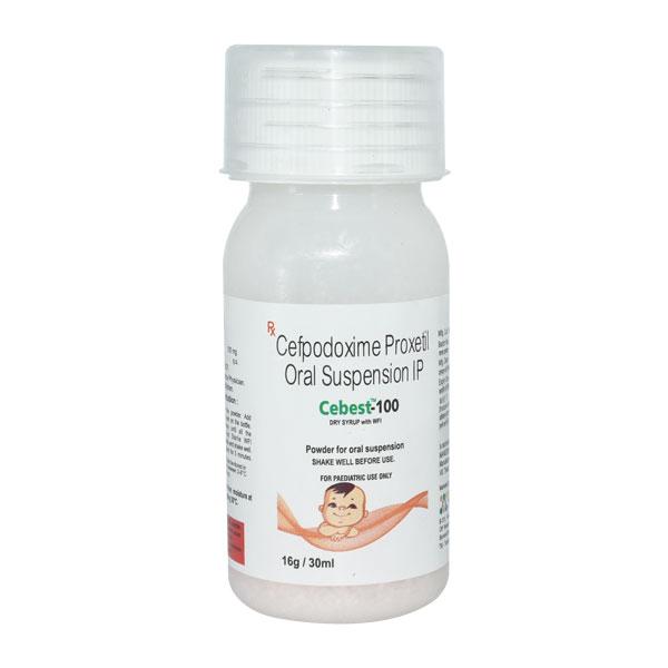 CEBEST 100 Oral suspension 30ml - Bacterial Infections-Cep