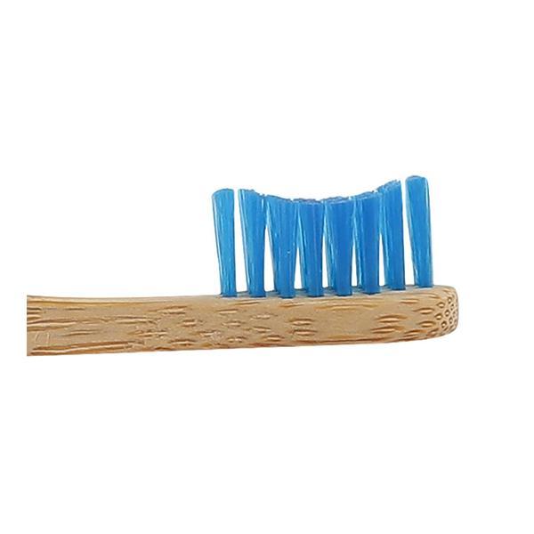 3M Purganics Bamboo Toothbrush Kids - Blue - Baby Oral Care