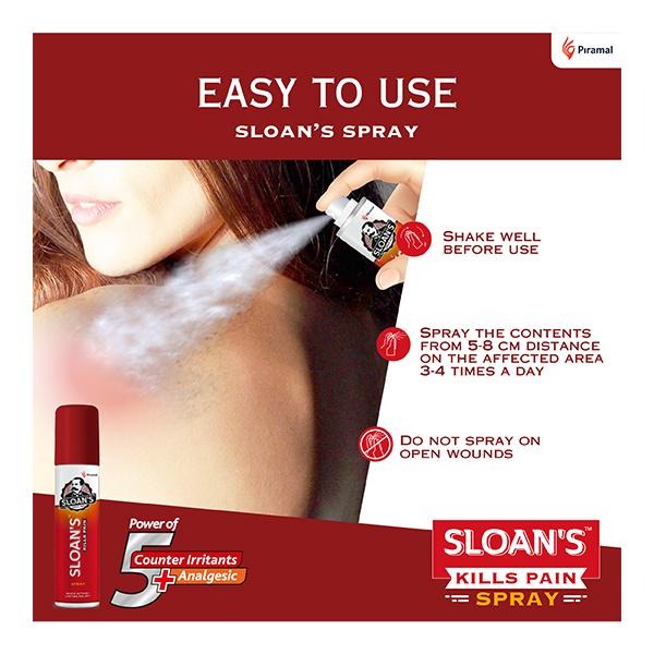 Sloan's Spray 50 gm - Pain Relief Spray