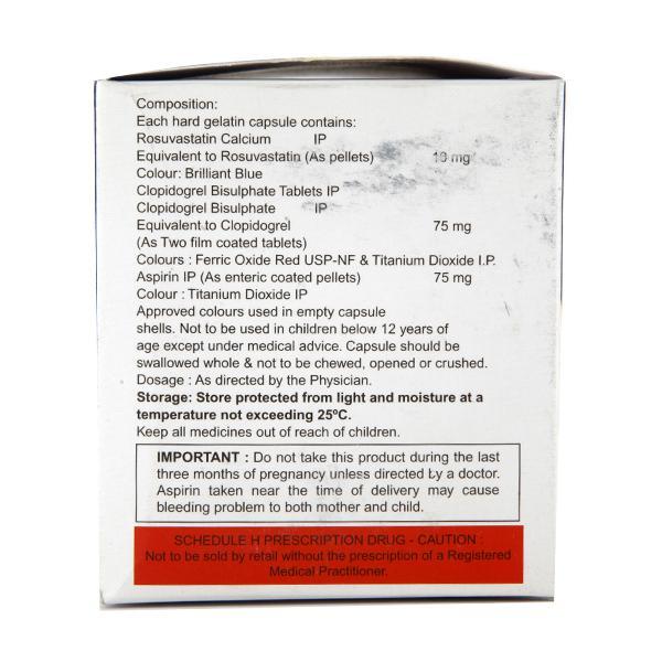 Crevast Gold 10mg Capsule 10'S - Blood Clot-Ant