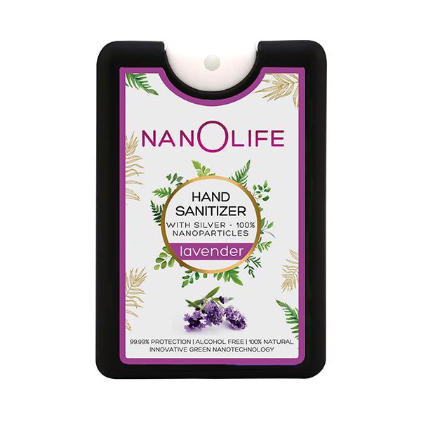 NanOlife Pocket-Size Hand Sanitizer Spray - Lavender 18 ml - Hand Sanitizer