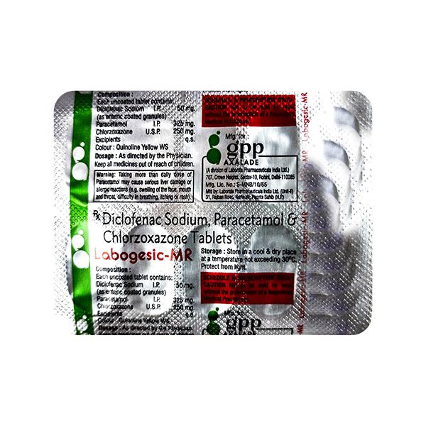 LABOGESIC MR TABLET 10'S - Muscle Spasm-Mus