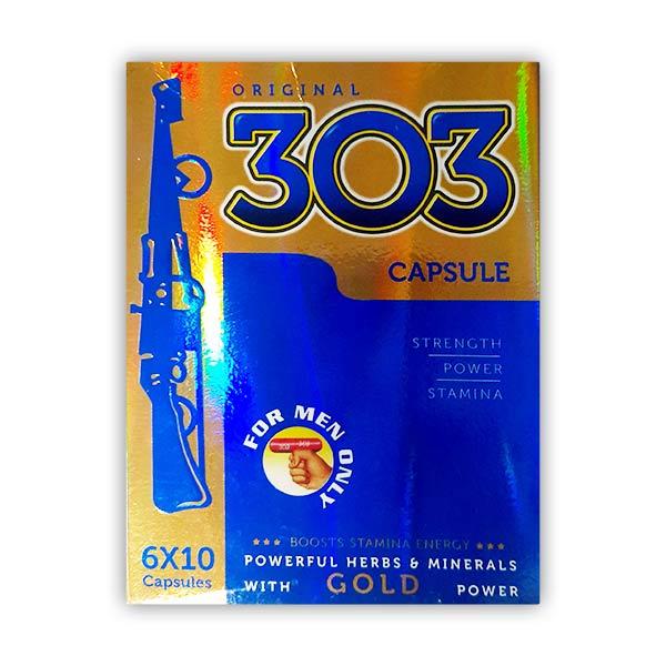 Original 303 Capsule 6 x 10's - Herbal Dietary Supplement