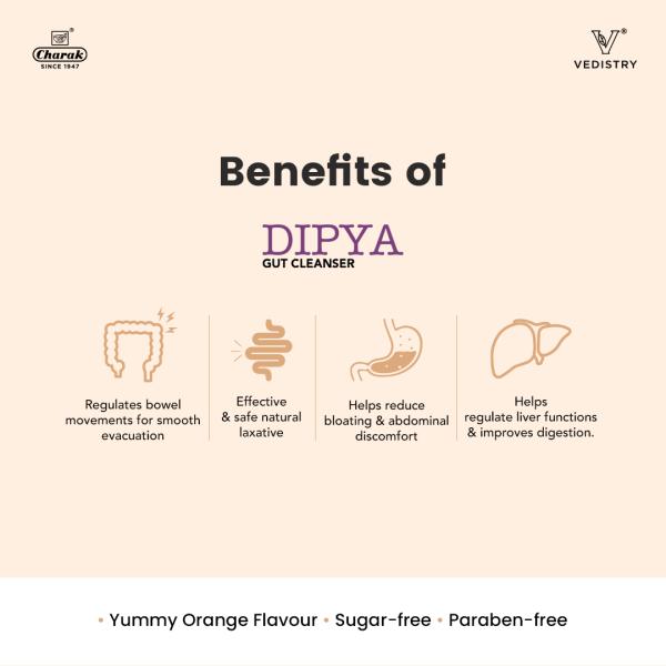 Vedistry Dipya Gut Cleanser 75 g - Personal Care (Ayush)
