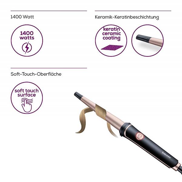 Beurer Beauty Style Pro Curling Tongs (HT53) - Rollers & Curlers