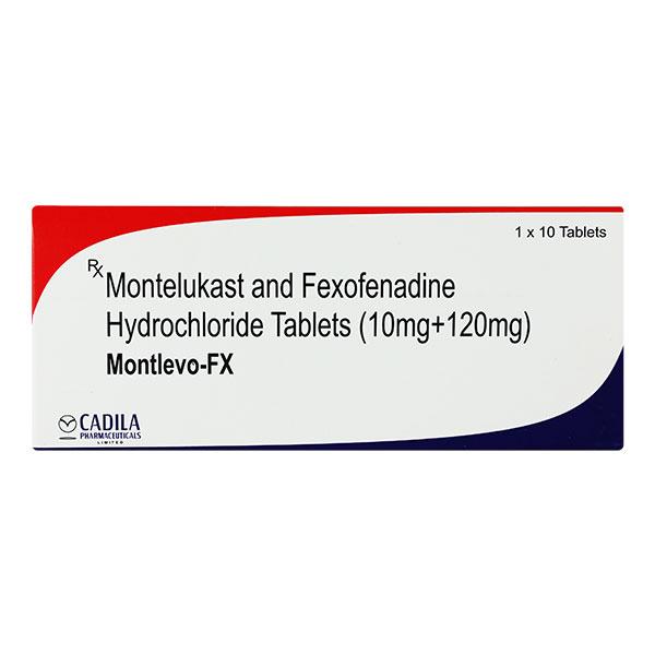 Montlevo FX 10/120mg Tablet 10'S - Allergies-Ant