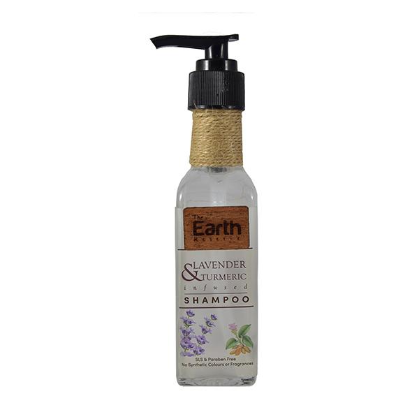 The Earth Reserve Infused Shampoo - Lavender & Turmeric 100 ml - Shampoos