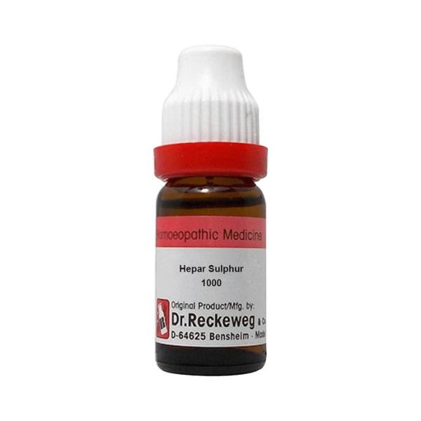 Dr. Reckeweg Hepar Sulphur 1M Liquid 11 ml - Dilutions