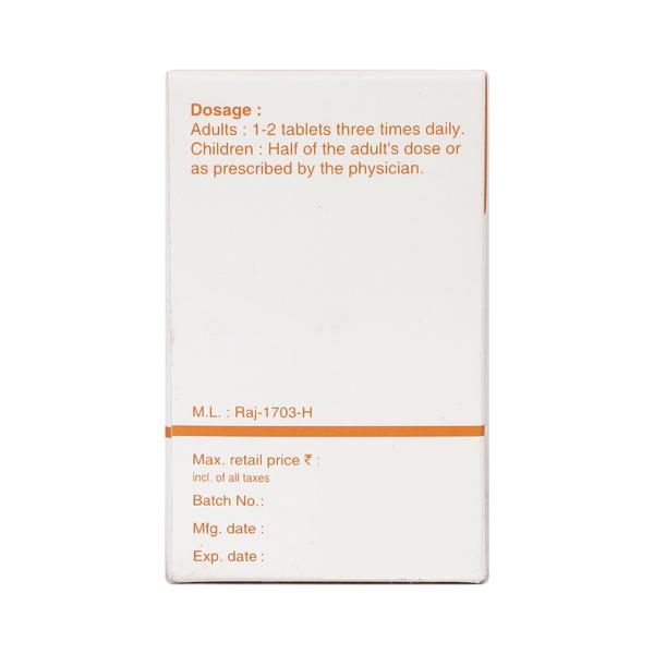 SBL Fel Tauri 3X Tablet 25 gm - Speciality Medicine