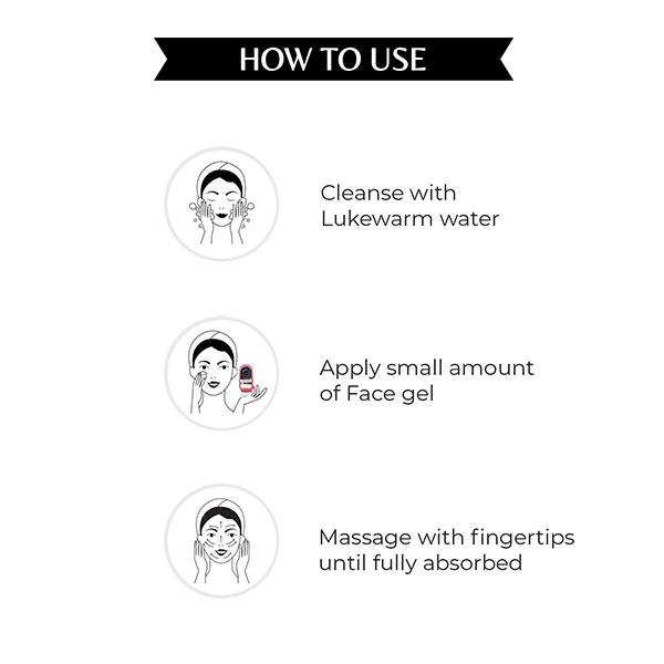 Palmist Skin Care Face Gel - Red Wine 100 gm - Face Gels