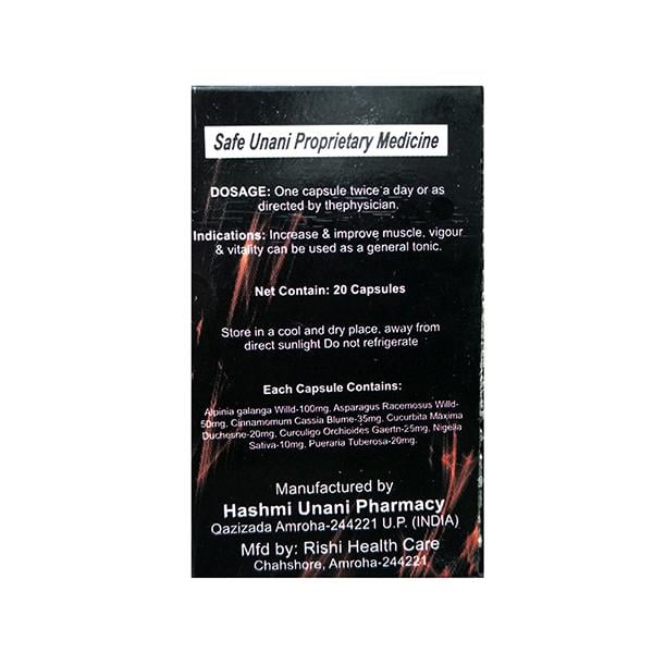 Hashmi Seks Max Power Capsule 20's - Hashmi