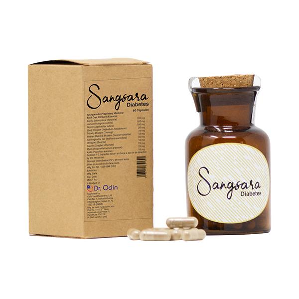 Dr. Odin Sangsara Diabetes Capsule 60's - Diabetes (Fitness)