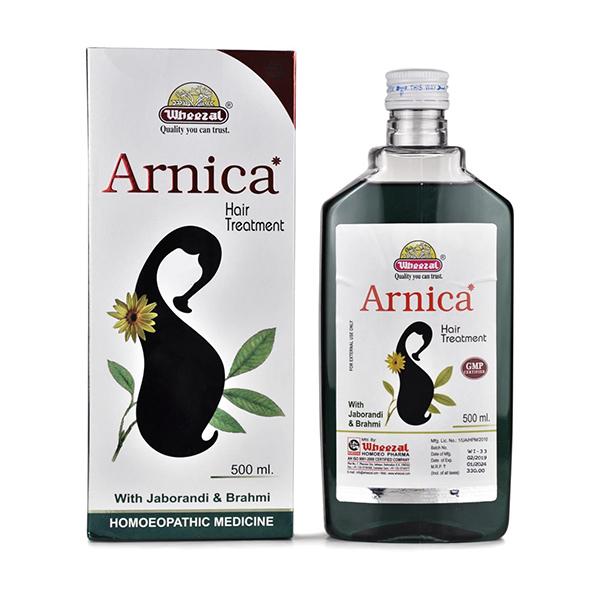Netmeds | Wheezal Arnica Hair Treatment Oil 500 ml