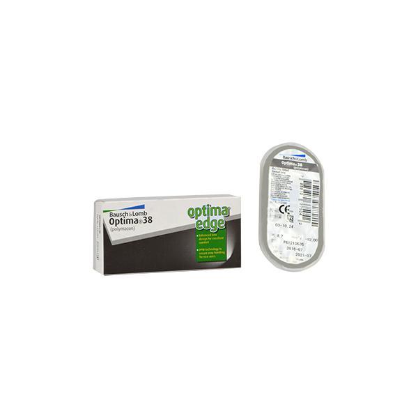 Bausch & Lomb Optima 38 Yearly Contact Lens - 1 Lens/Box (-2.25) - Eyecare Lenses