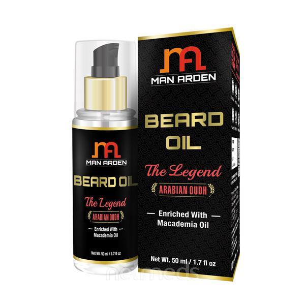 Man Arden Beard Oil - The Legend (Arabian Oudh) 30 ml - Beard Oil