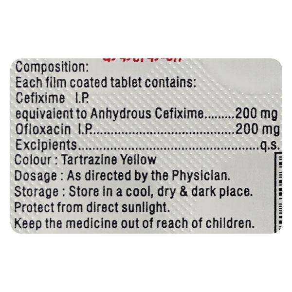 Kefcef O Tablet 10'S