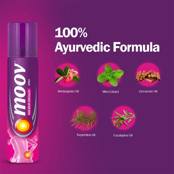 Moov Spray Pain Relief Specialist 80 gm - Pain Relief Spray