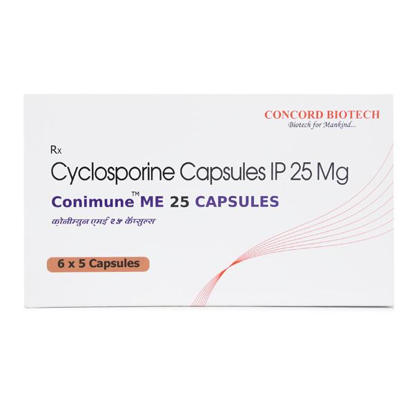 CONIMUNE ME 25mg Capsule 5's - Auto Immune Disease-Imm