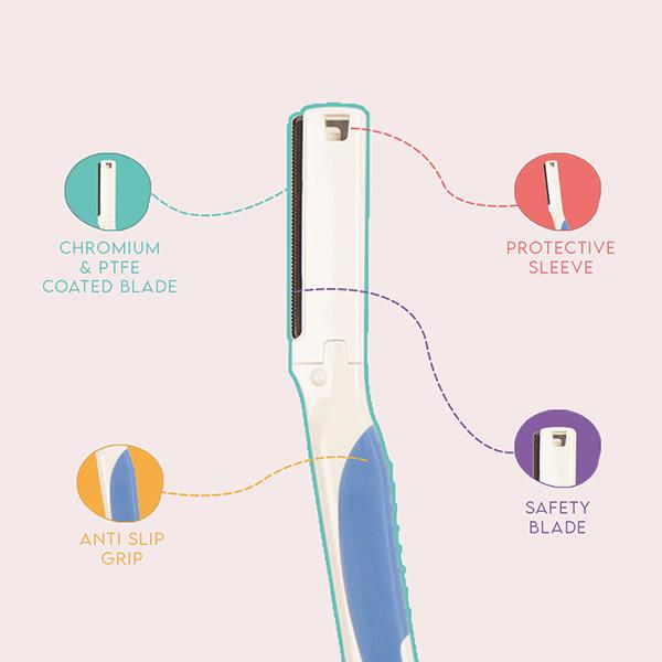 Furr by Pee Safe Face Razor 4's - Shaving & Hair Removal
