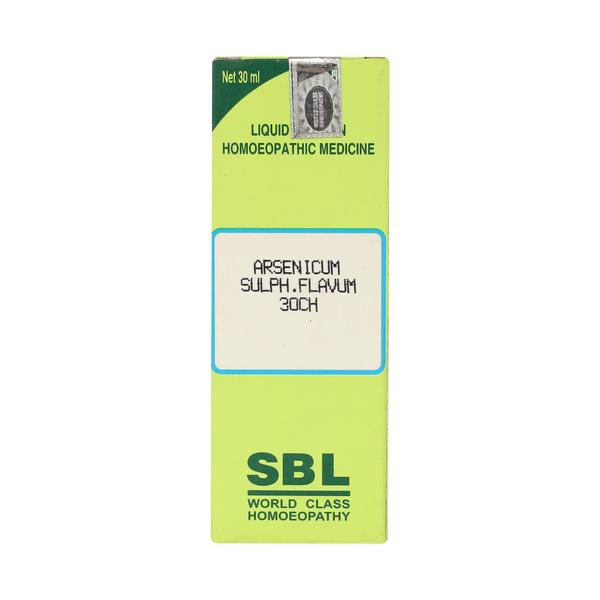 Netmeds | SBL Arsenicum Sulph.Falvum 30 Liquid 30 ml
