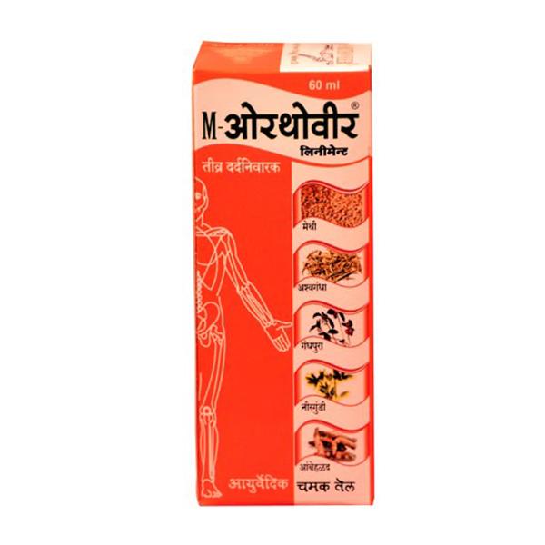 M-Orthoveer Liniment Massage Oil 60 ml - Speciality Medicines