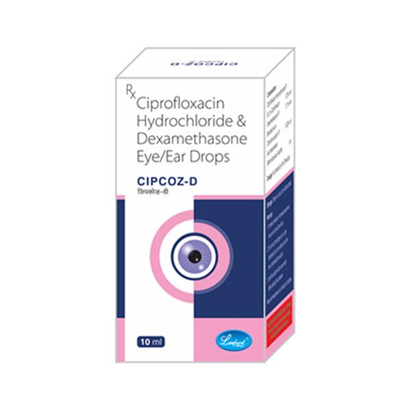 CIPCOZ D Eye/Ear Drops 10ml - Bacterial Infections-Qui