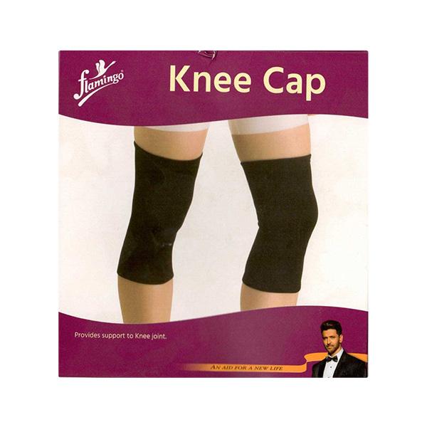 Netmeds | Flamingo Knee Cap - Black (OC - 2013) (L)