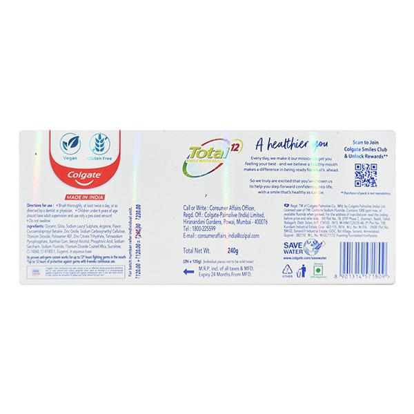 Colgate Total Advance Health Toothpaste (120 + 120 gm) - Toothpaste