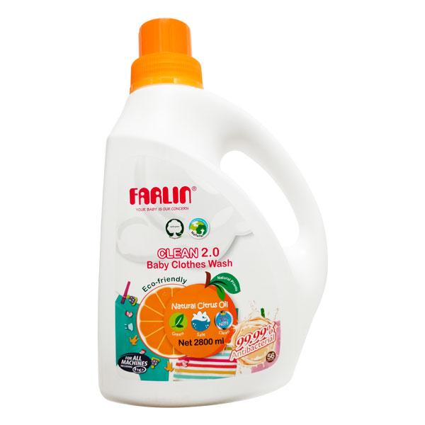 Farlin Clean 2.0 Baby Bottle Wash Detergent 2800 ml - Laundry Aids