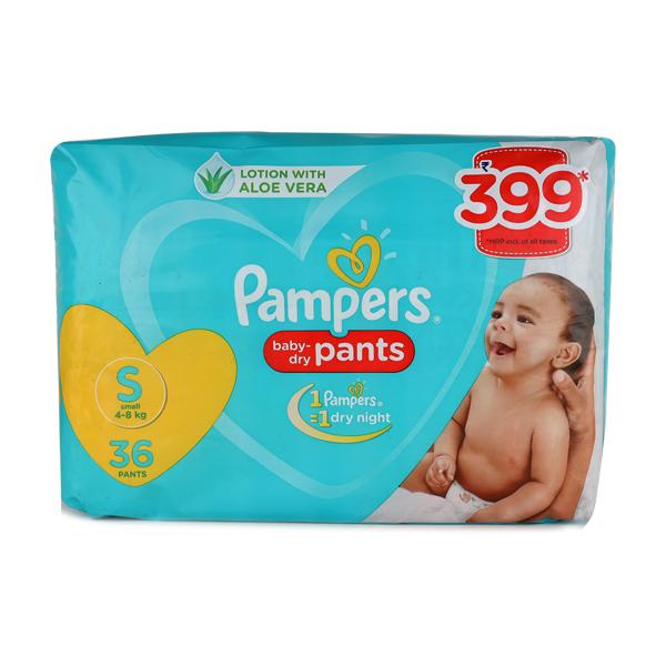 Baby Dry Pampers Pants Rate Pampers Baby-Dry Nappy Pants Size