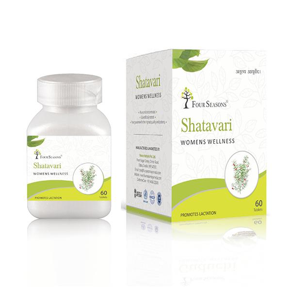 Four Seasons Shatavari Tablet 60's - Pure Herbs