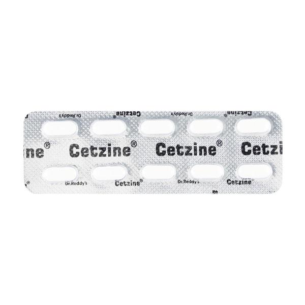 Cetzine Tablet 10'S - Allergies-Ant