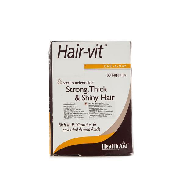 HealthAid Hair Vit Capsules 30's - Hair & Skin