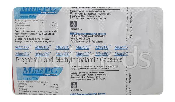 Mine PG Capsule 10'S - Nootropics And Neurotrophics