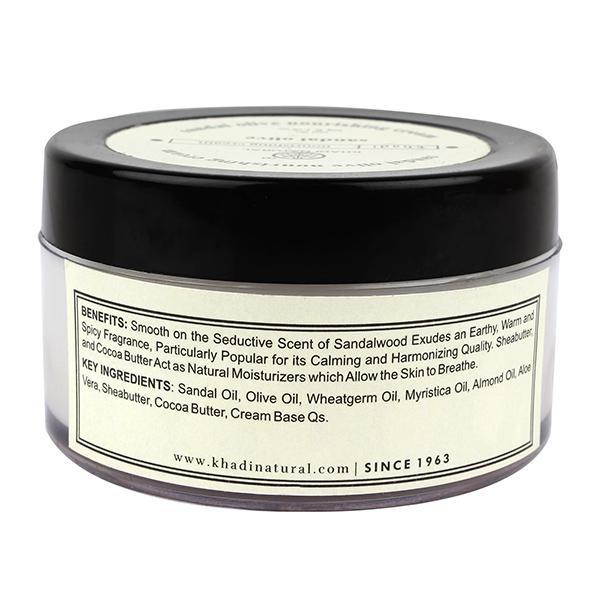 Khadi Natural Nourishing Cream - Sandal & Olive 50 gm - Face Creams