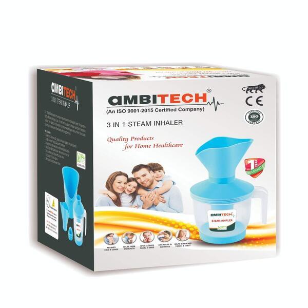 Netmeds | Ambitech 3 in 1 Steam Inhaler and Vaporizer