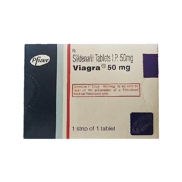 Viagra 50mg Tablet 1'S - Impotence/Erectile Dysfunction (Ed)
