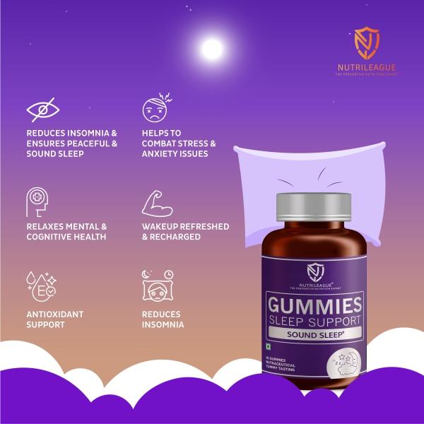 Nutrileague Sleep Support Gummies 30's - Multi-Vitamins