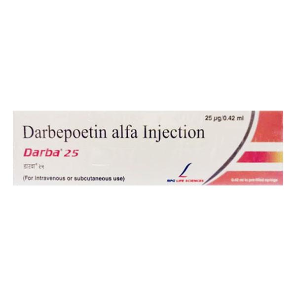 Darba 25Mcg Injection(Pfs) 0.42ml - Haematopoiesis-Hae