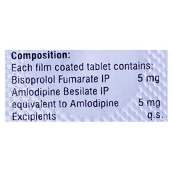 BIZO AM 5 Tablet 10's - Hypertension-Bet