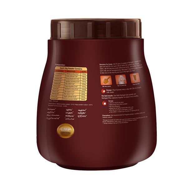 Nutrigain Plus Powder - Chocolate Flavour 500 gm - Protein Drink