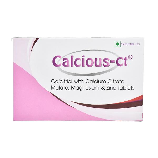CALCIOUS CT Tablet 10's - Supplements-Cal